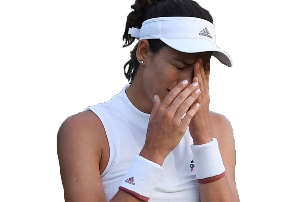 Muguruza se despidió temprano de Wimbledon