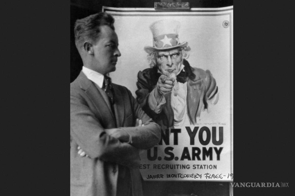 Póster del Tío Sam que llamaba al alistamiento en EU cumple 100 años