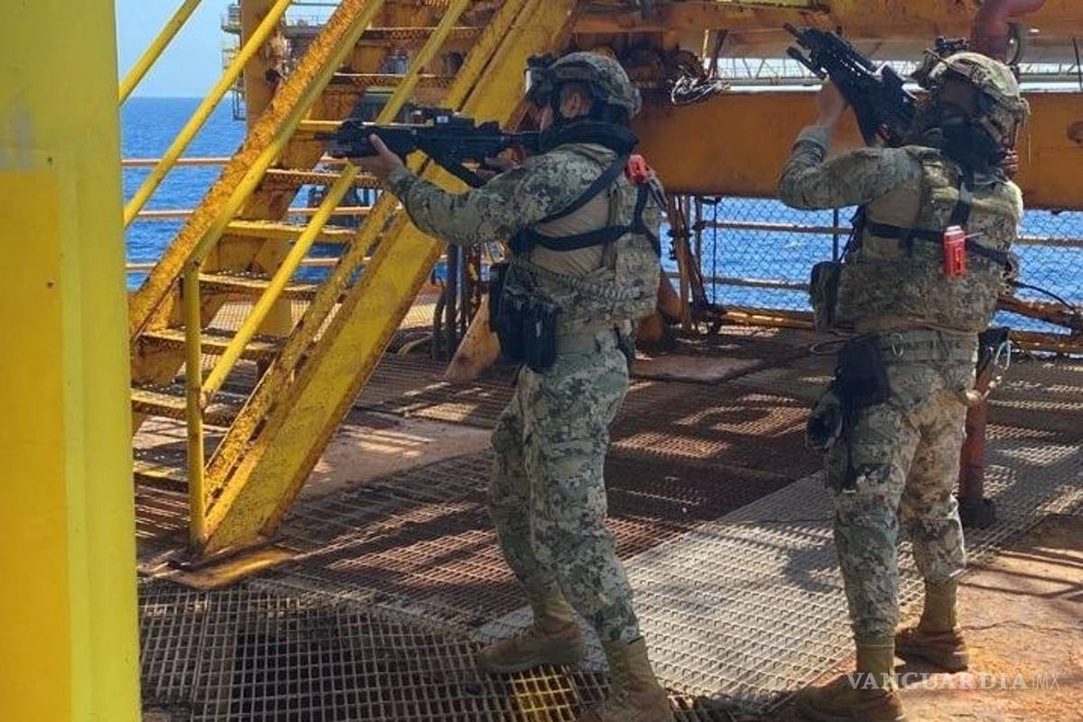 Un marino se suicidó en plataforma de Pemex en Campeche