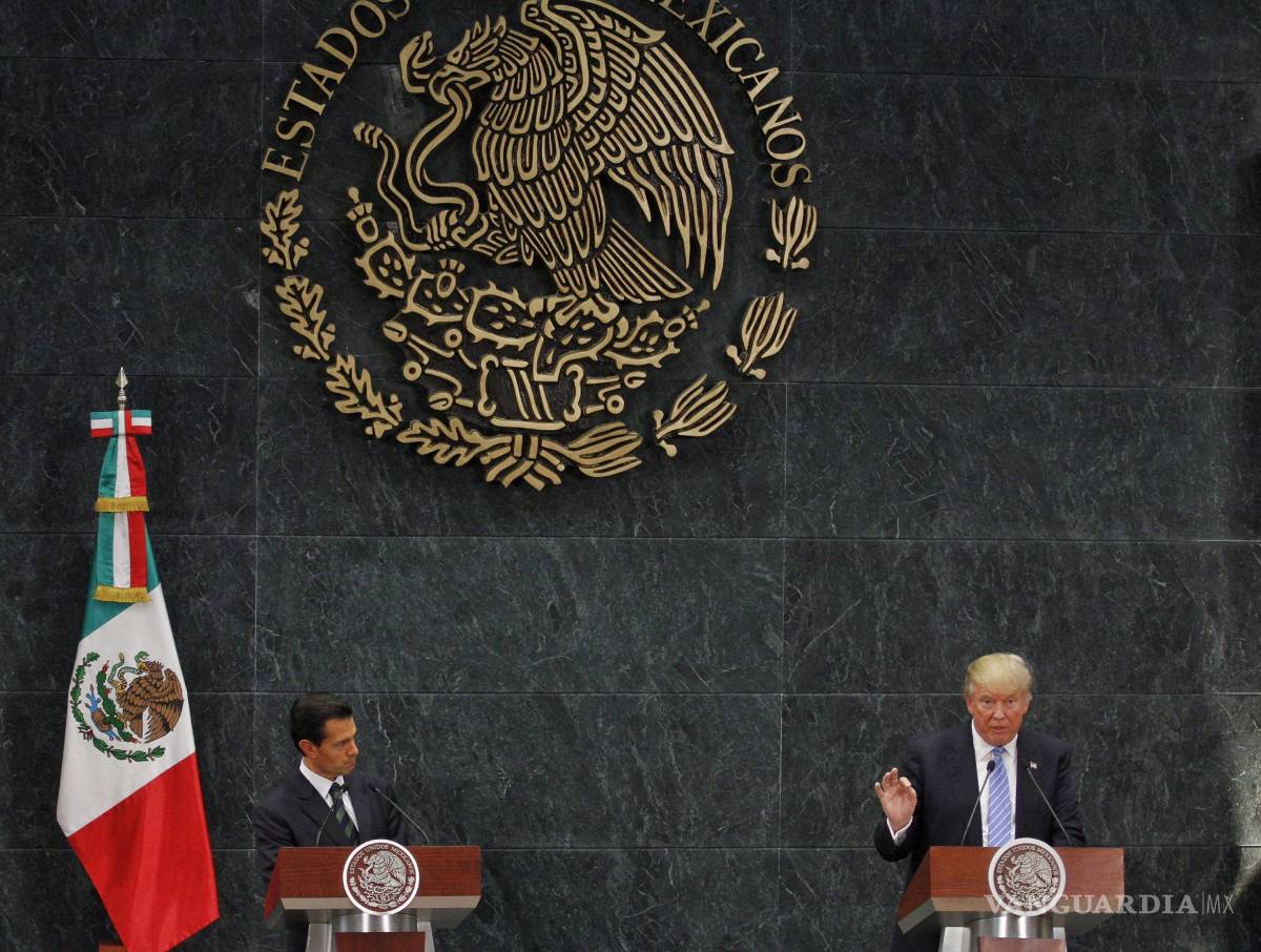 $!En polémica visita de Trump subestimé el "gran resentimiento social" que había contra él, asegura Peña Nieto