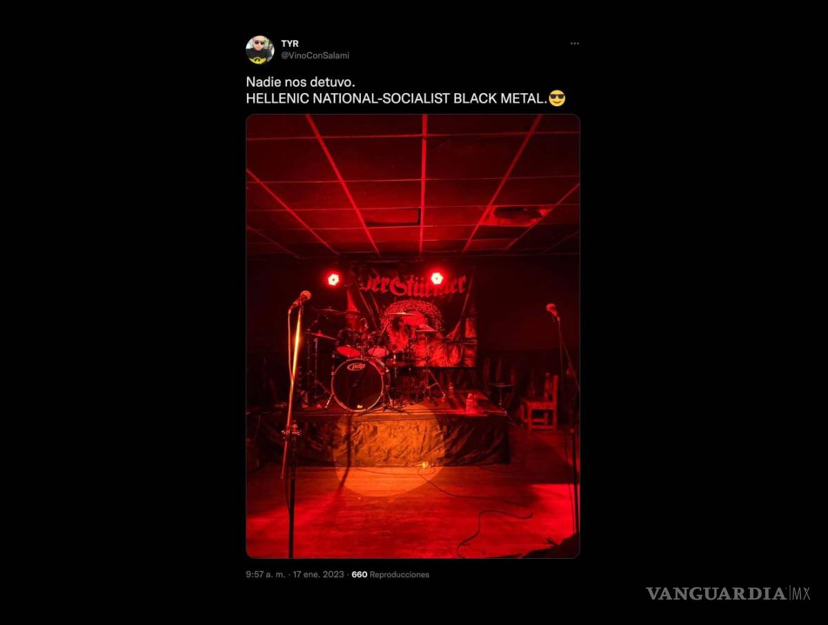 $!Banda neonazi griega realizó conciertos secretos en México