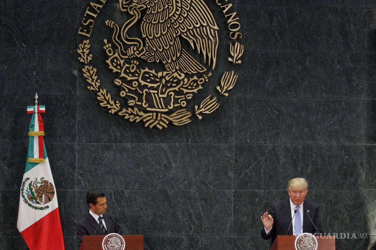 $!En polémica visita de Trump subestimé el "gran resentimiento social" que había contra él, asegura Peña Nieto