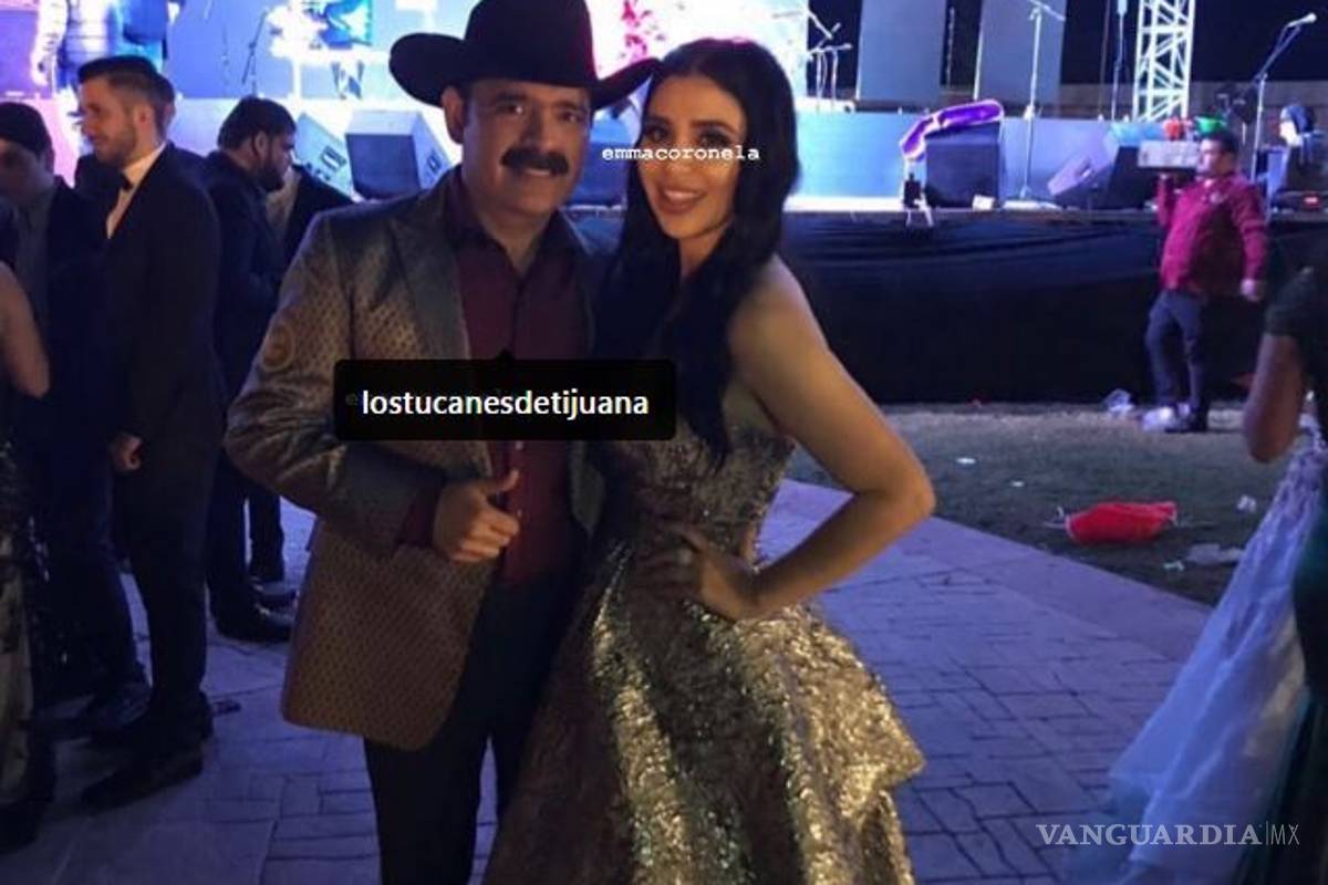 ¿Emma Coronel se olvida de la depresión por juicio de 'El Chapo' Guzmán?... se va de fiesta con 'Los Tucanes de Tijuana'