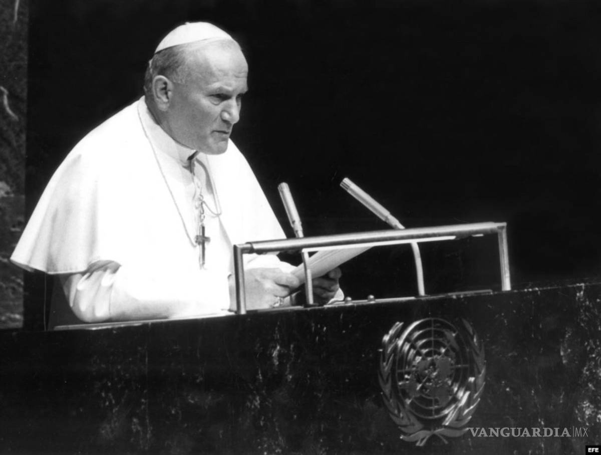 $!Discurso del Santo Padre Juan Pablo II en las Naciones Unidas el sábado 4 de novimbre de 2000.