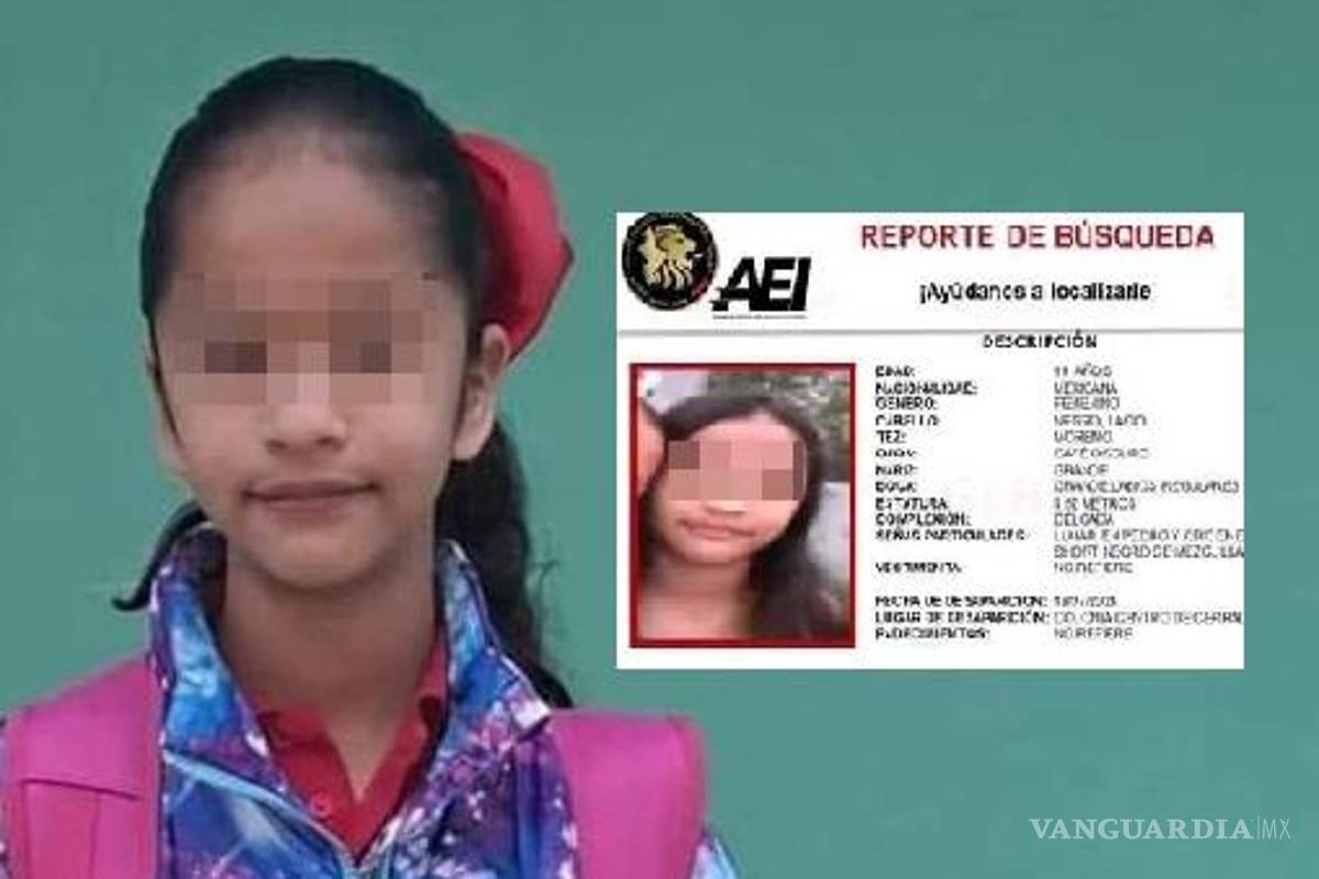 Hallan sin vida a Dany, menor desaparecida en Nuevo León, fue secuestrada