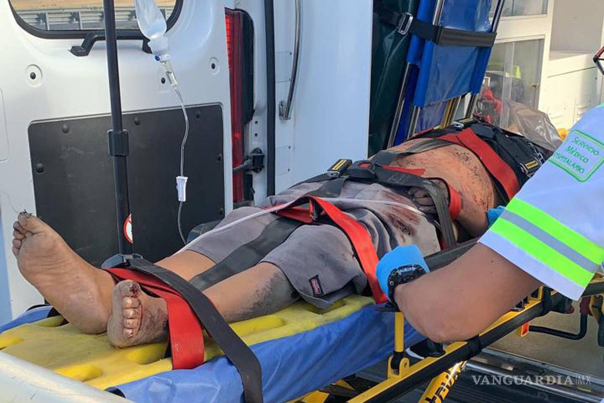 Mujer atropellada espera tres horas una ambulancia en la Carretera 57