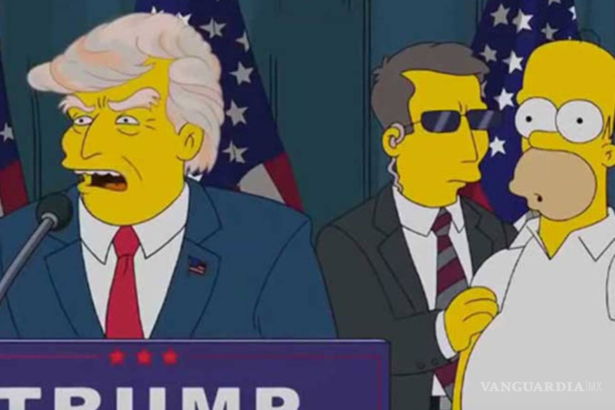 Los Simpson profetizan ‘la caída del imperio’ de Trump