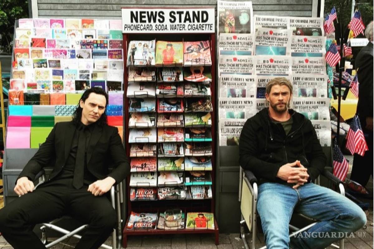 Loki y Thor comparten noticias de Marvel