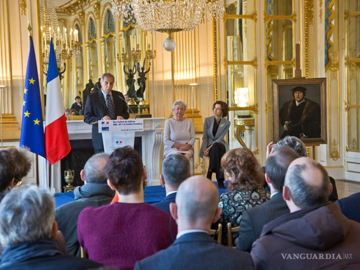 $!Pintura del holocausto regresa a su hogar