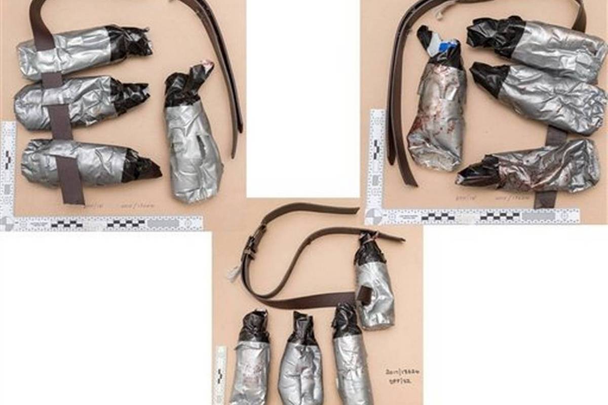 Policía publica fotos de bombas falsas del ataque en Londres