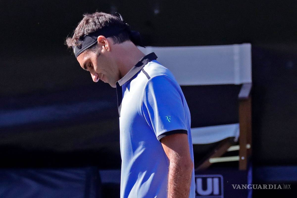 Regreso amargo de Federer