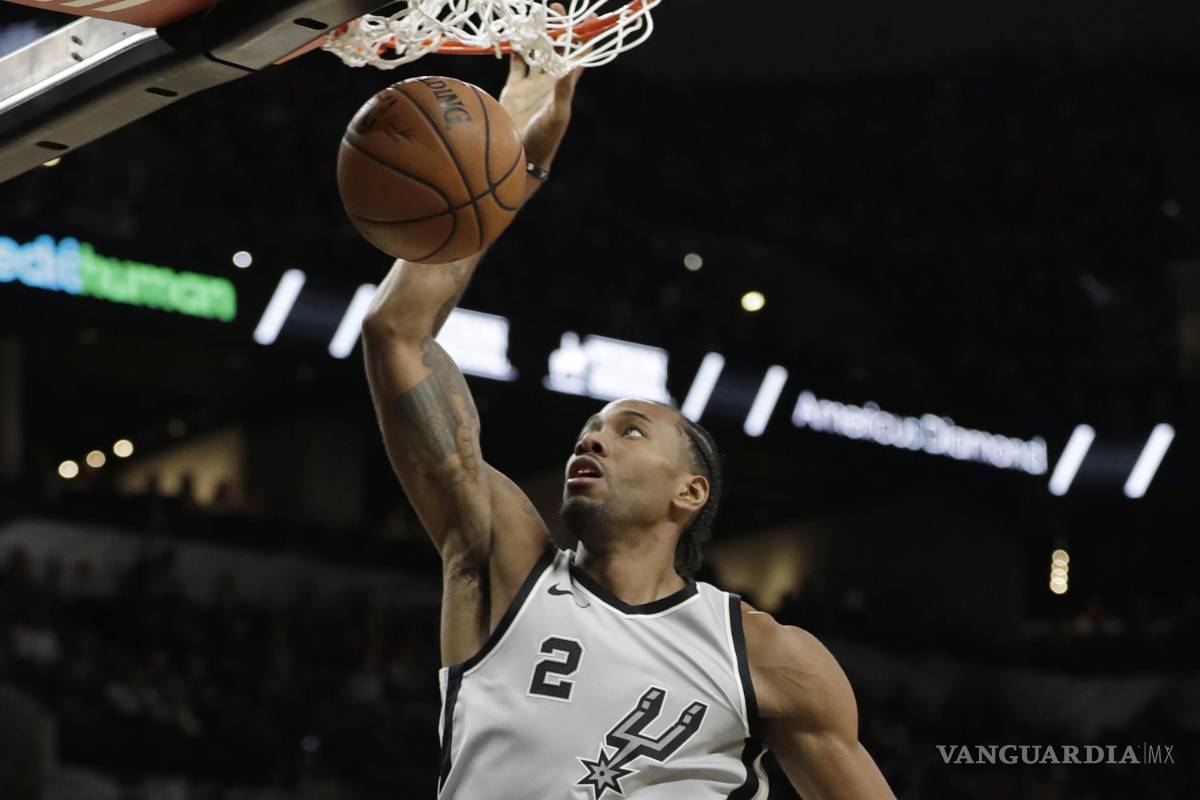 Temor en los Spurs, Kawhi es baja indefinida