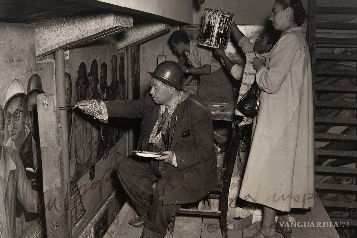 $!Subastan en México imágenes cotidianas e icónicas de Diego Rivera