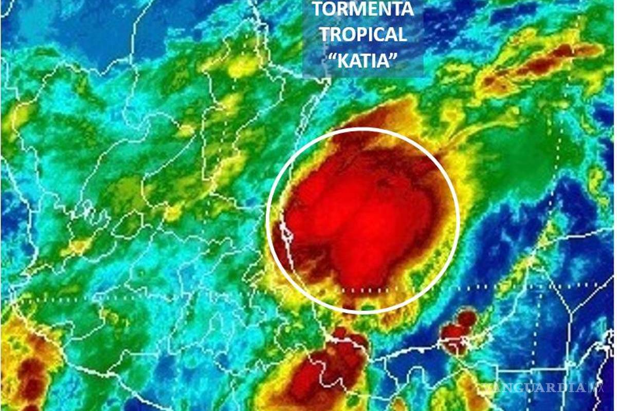 Prevén que &quot;Katia&quot; se convierta en huracán antes de llegar a Veracruz