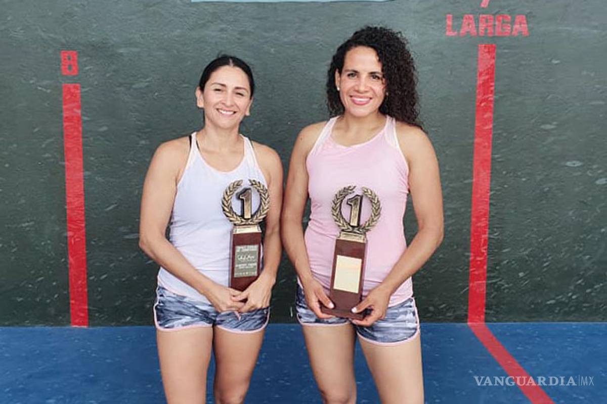 Hernández y Cepeda siguen dominando el Circuito Mexicano de Frontenis