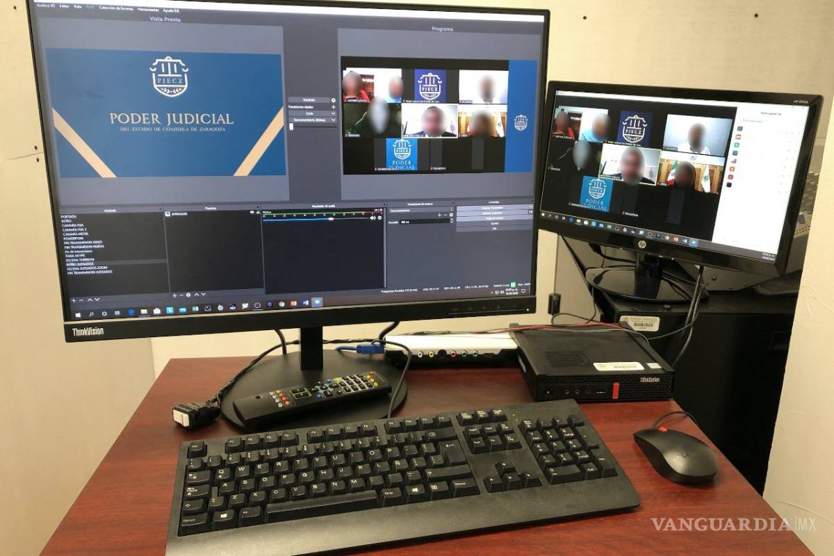 Histórico, por primera vez en México se dicta sentencia por videoconferencia, y fue en Coahuila