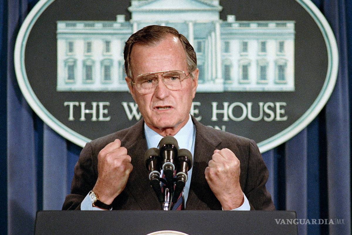 George H.W. Bush, el presidente de la guerra del Golfo vencido por la economía
