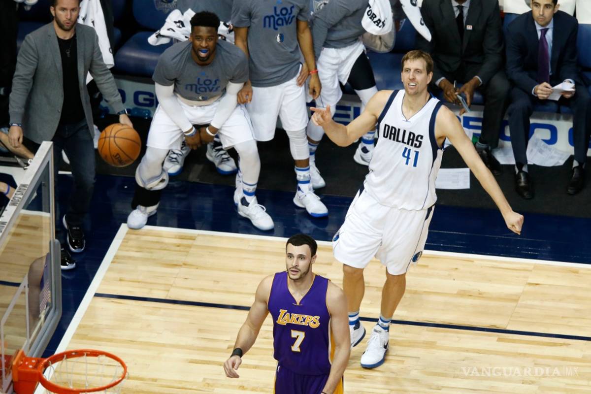 Nowitzki, primer extranjero en superar los 30 mil puntos en la NBA