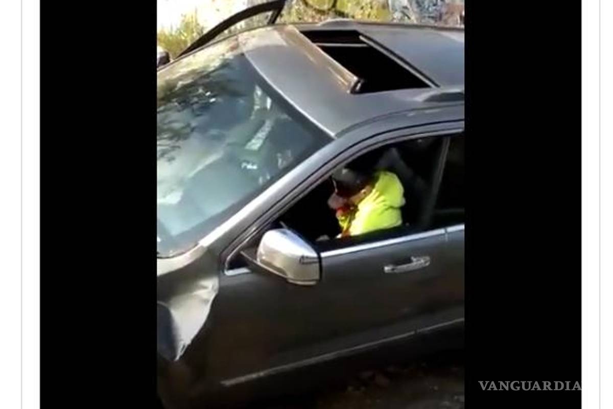 Difunden videos de persecución y de Octavio Ocaña aún con vida tras chocar