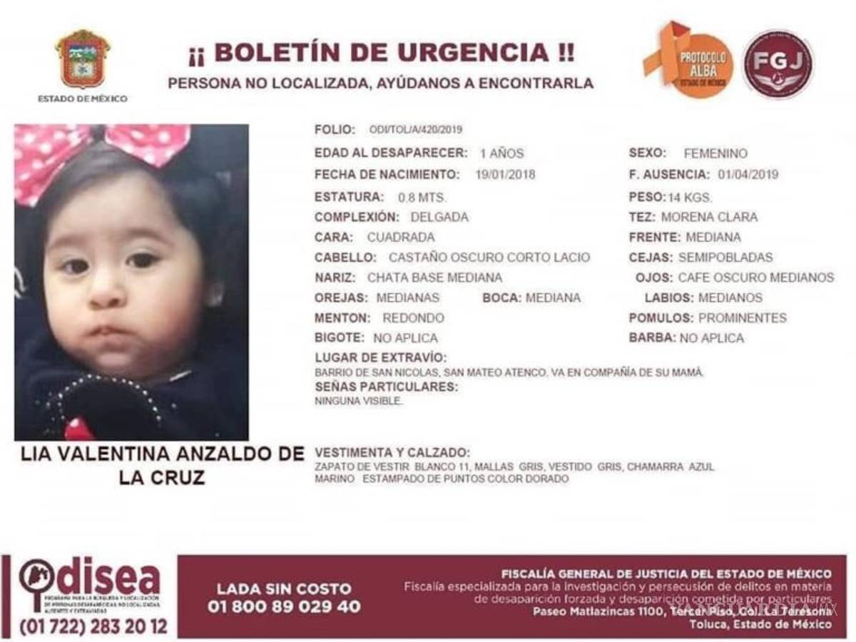 $!Desaparecen dos menores de edad y su madre en Edomex