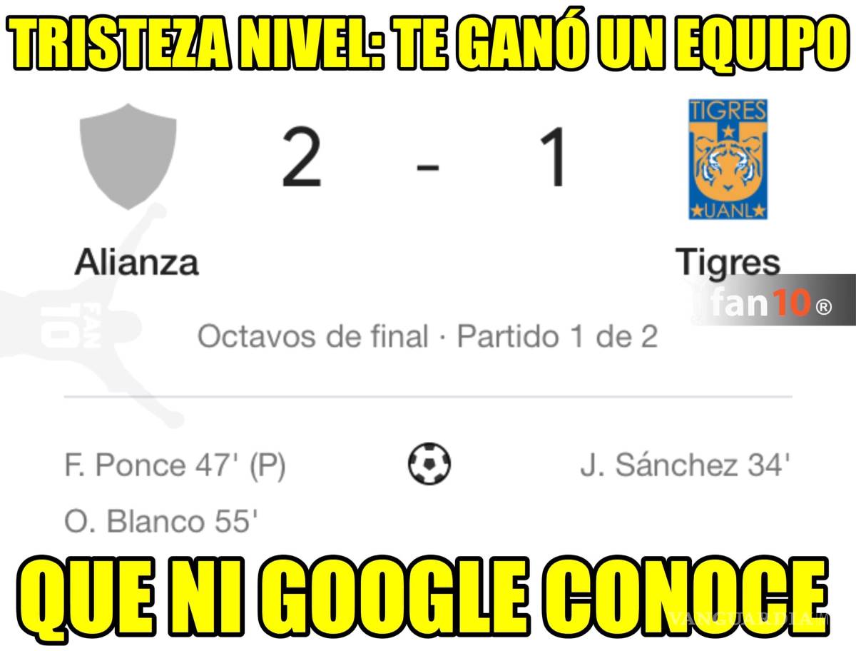 $!Los memes del 'papelón' de Tigres en El Salvador