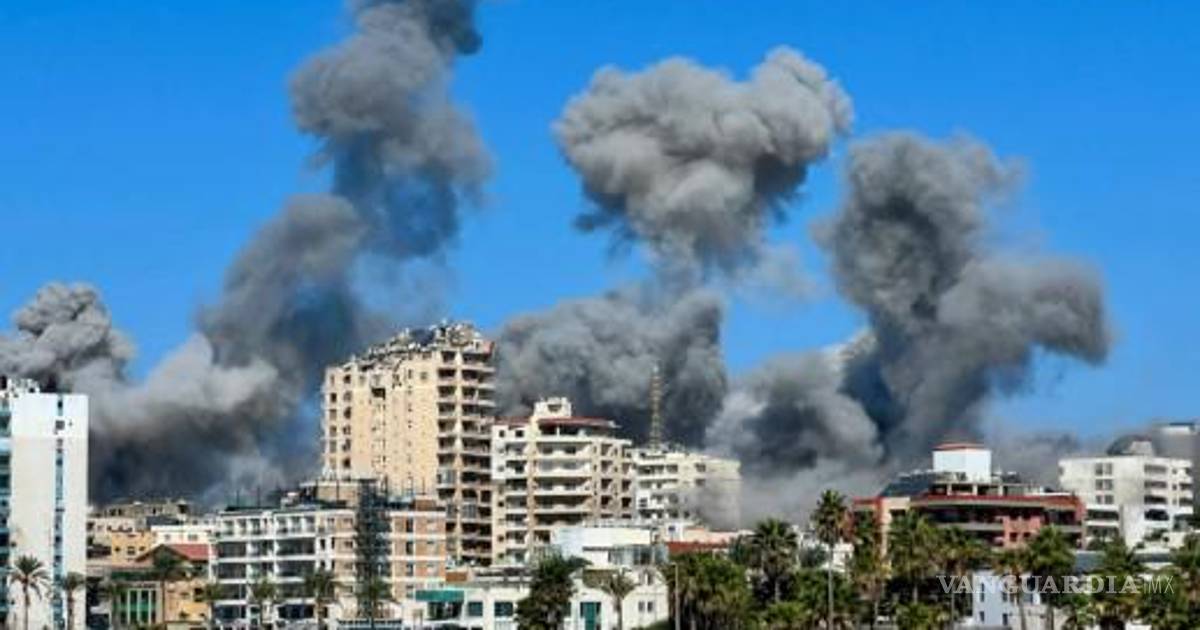 Ataque israelí en Tiro, Líbano, deja ocho muertos y ordena la evacuación del barrio cristiano