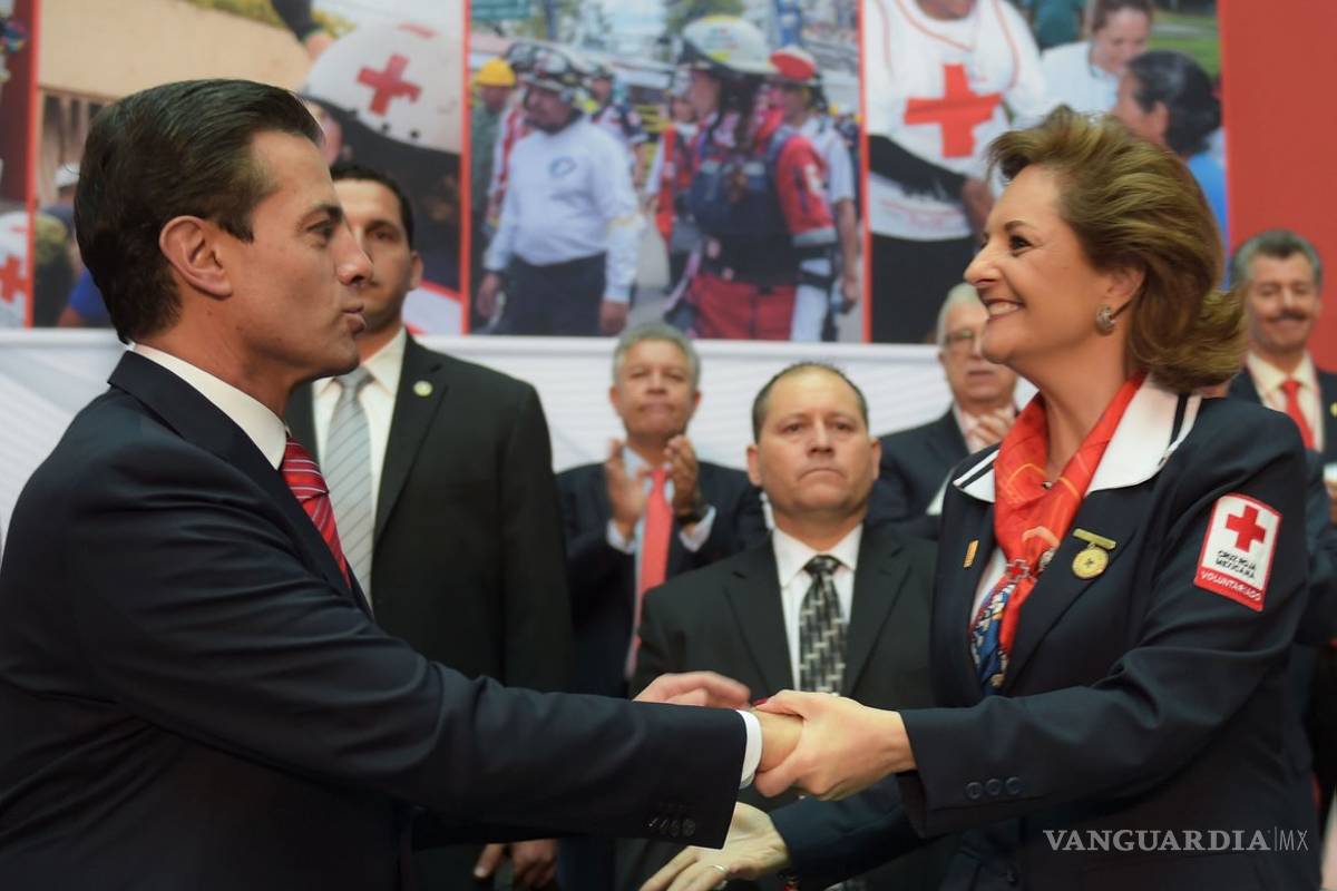 Inicia la Colecta Nacional de Cruz Roja; Peña Nieto destaca su labor durante sismos