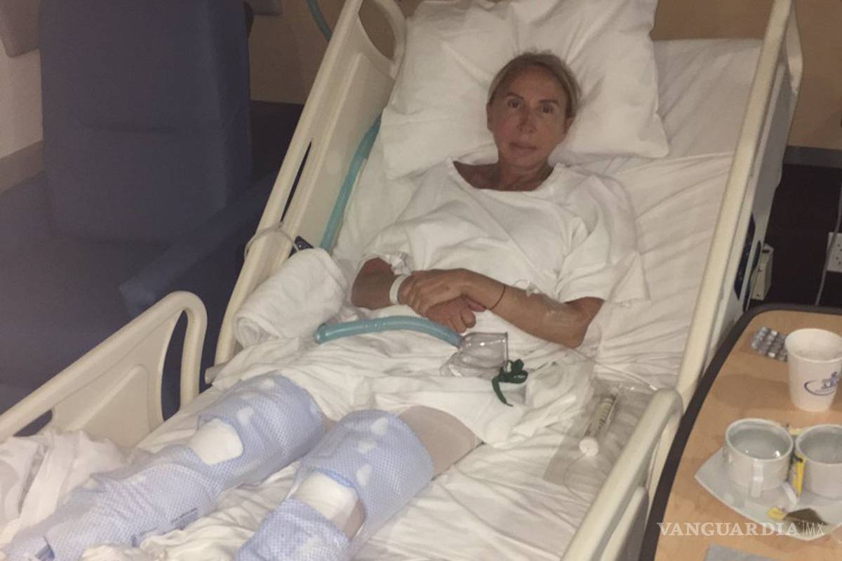 Laura Bozzo se recupera de cirugía