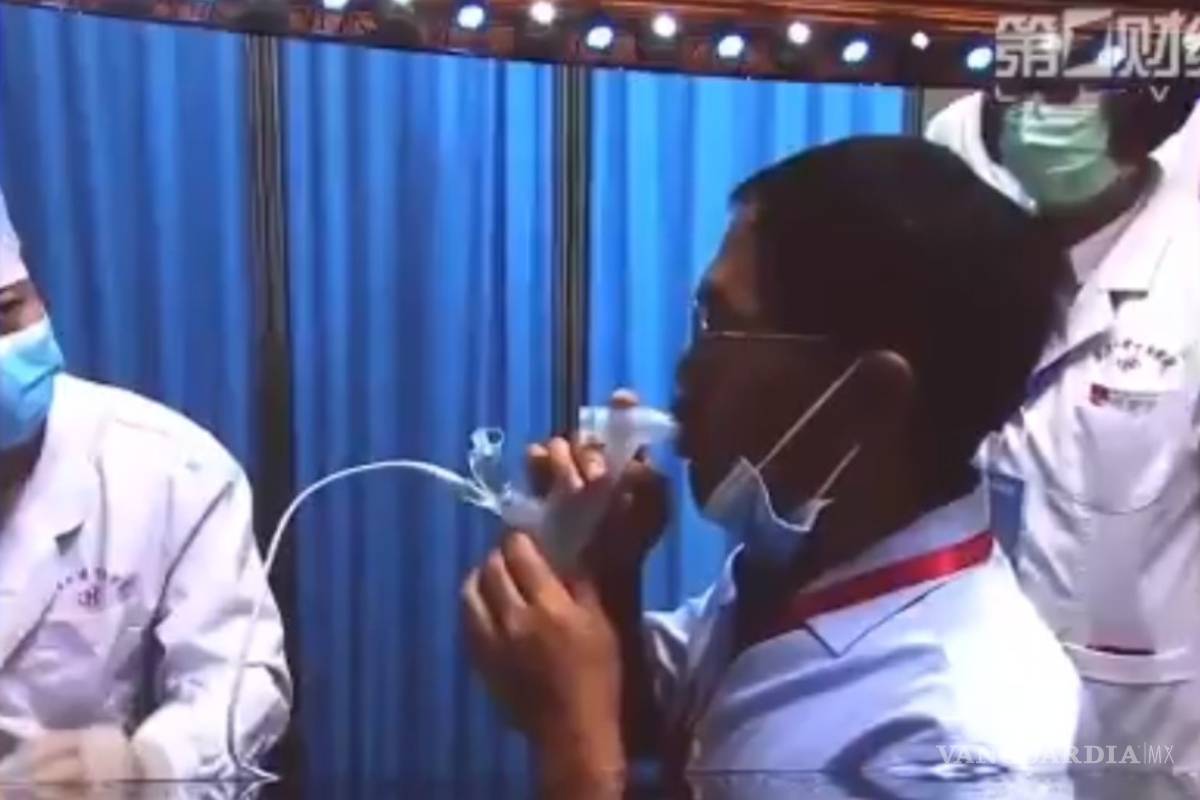 Aprueban vacuna inhalable de CanSino en China