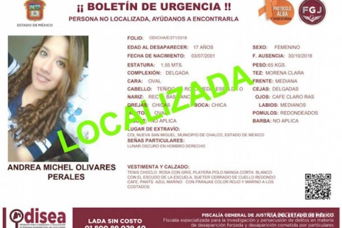 Un feminicidio más en el Edomex; Andrea tenía 17 años