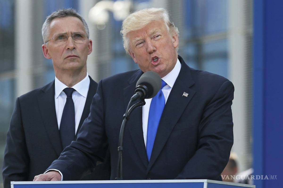 Pide Donald Trump a los miembros de la OTAN que aumenten su gasto en defensa