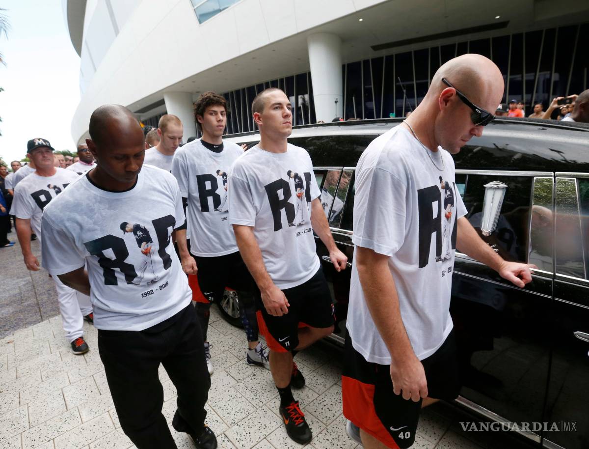 $!Marlins y aficionados se despiden de José Fernández