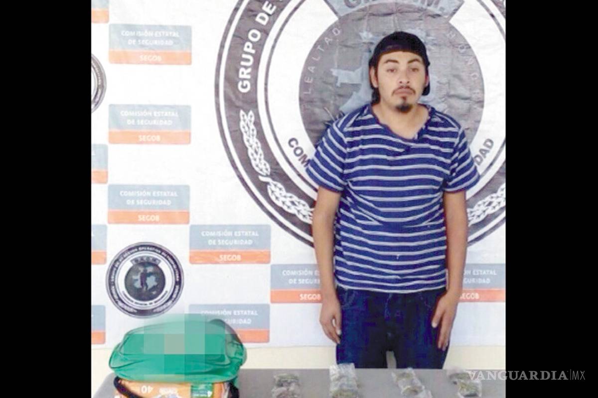 En Saltillo, intenta ocultar mariguana entre pañales