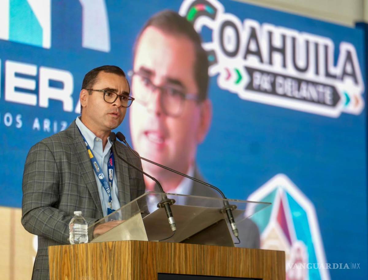 $!Luis Olivares, secretario de Economía de Coahuila, señaló que la entidad busca diversificar su actividad productiva hacia sectores como tecnología y semiconductores.
