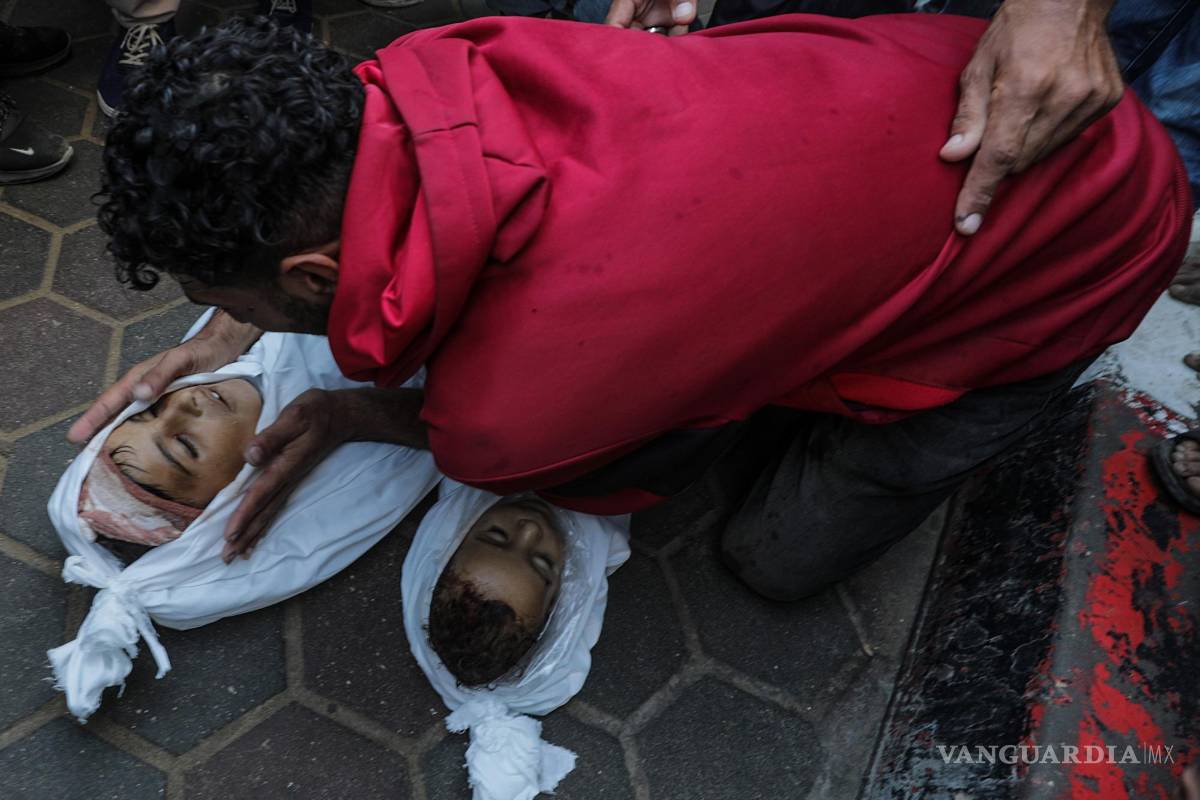 Cientos de muertos, tras bombardeo israelí en la Franja de Gaza; la mayoría eran mujeres y niños