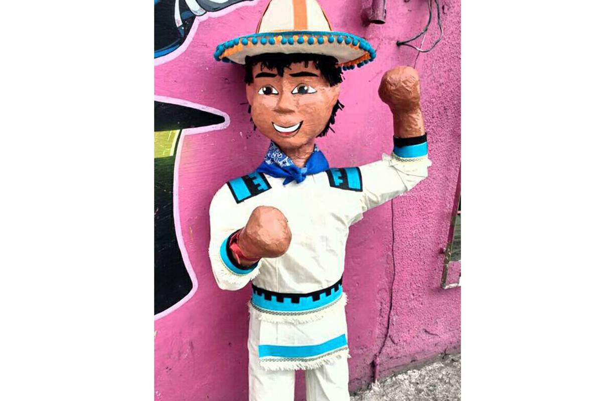 Yuawi, el niño de ‘Movimiento Naranja’ ya es una piñata