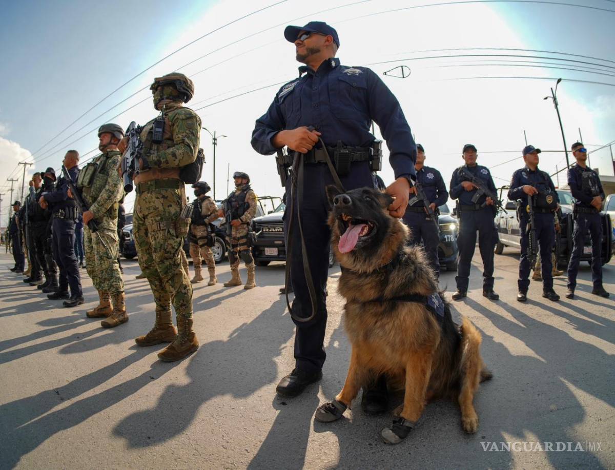 $!Corporaciones civiles, estatales, federales y militares refrendaron su coordinación para preservar la paz, el orden y las condiciones de desarrollo del municipio.