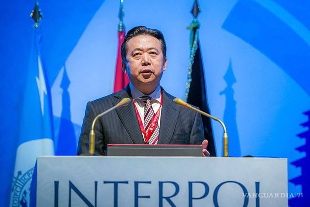 $!Un emoji de cuchillo, el último mensaje del presidente de Interpol a su esposa