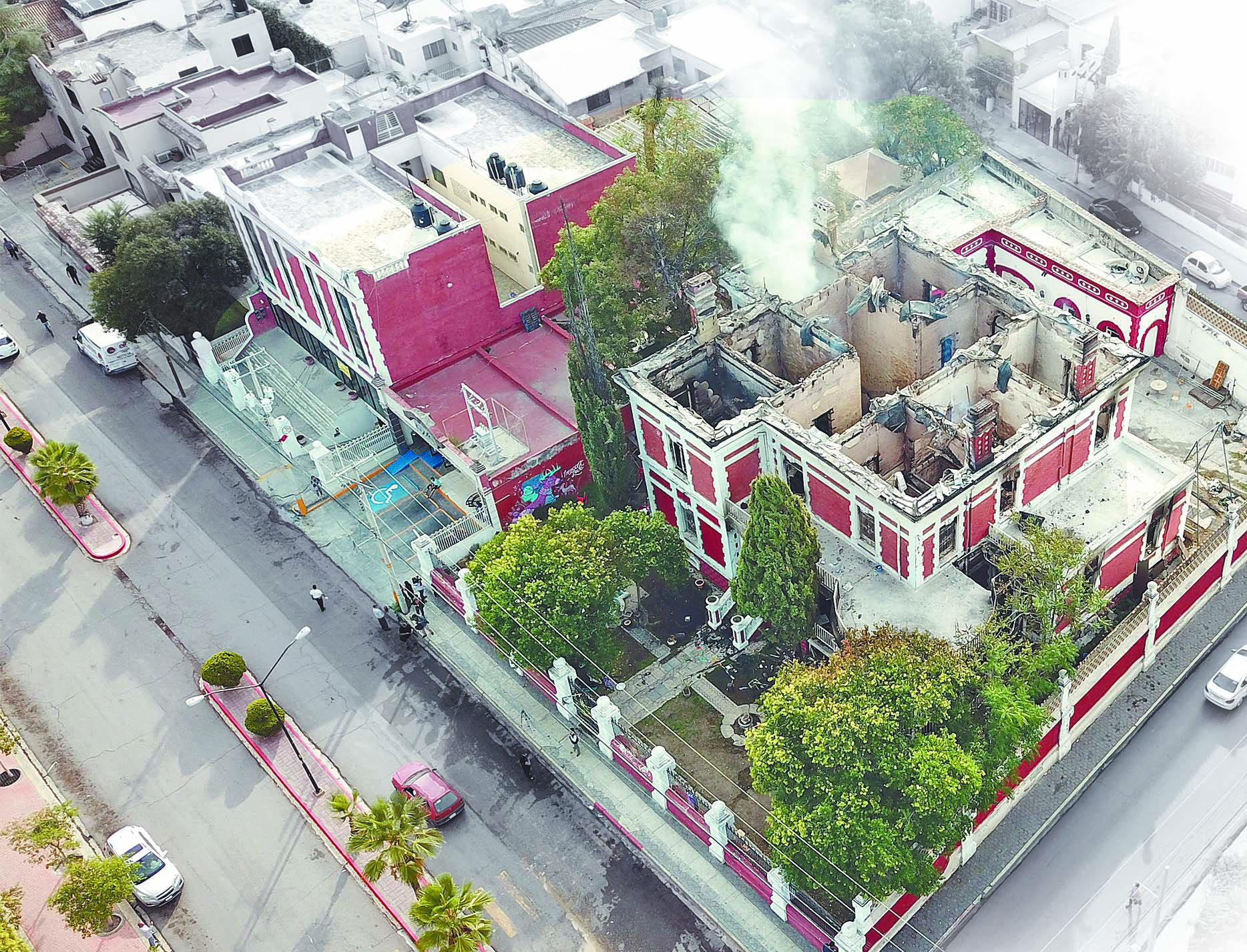 Temen se desplome la casa Alameda de Saltillo; 50 viejas casonas del primer cuadro están en riesgo de derrumbe