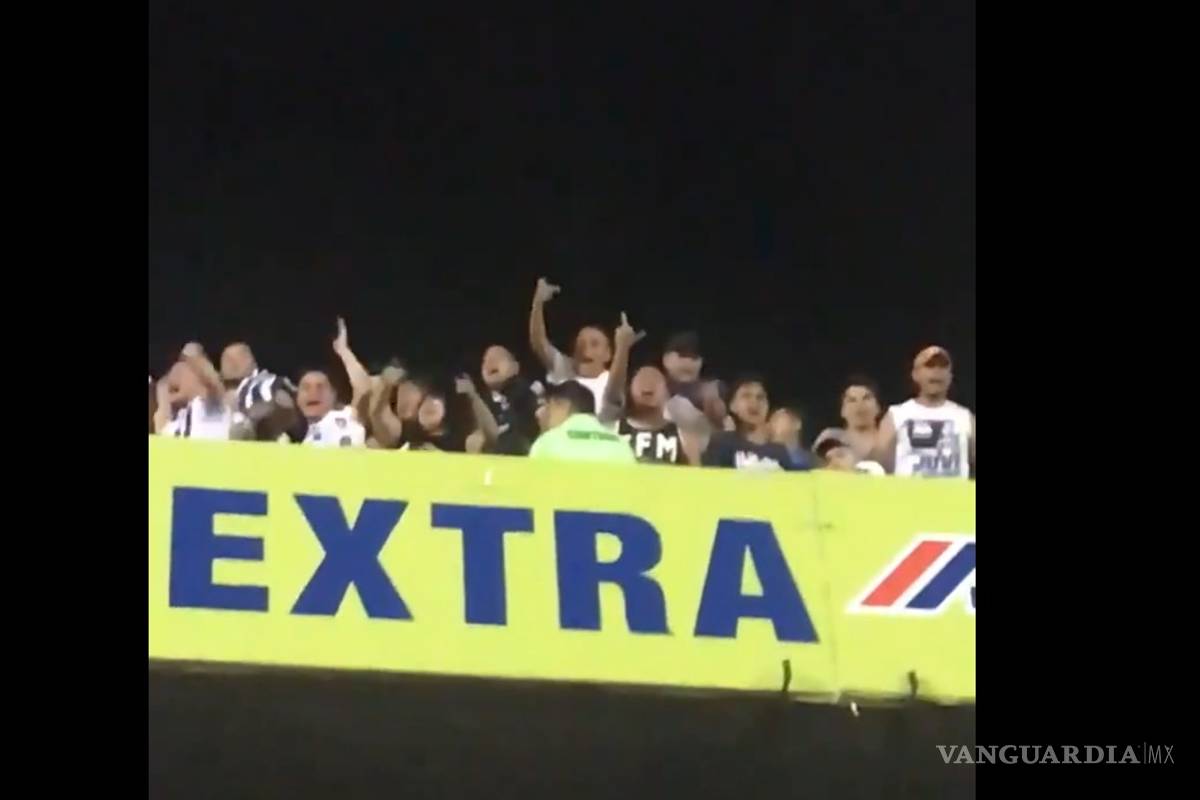 'Los vamos a matar'; así cantaron en el 'Volcán' los fanáticos de Rayados