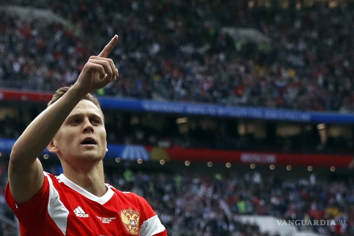 El anfitrión Rusia golea a Arabia Saudita en el juego inaugural del Mundial 2018