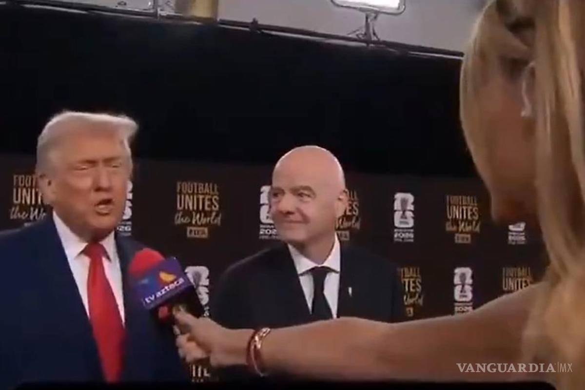 Aplaude Trump a Sheinbaum: Es una muy buena mujer’, dice en pleno acto de la FIFA