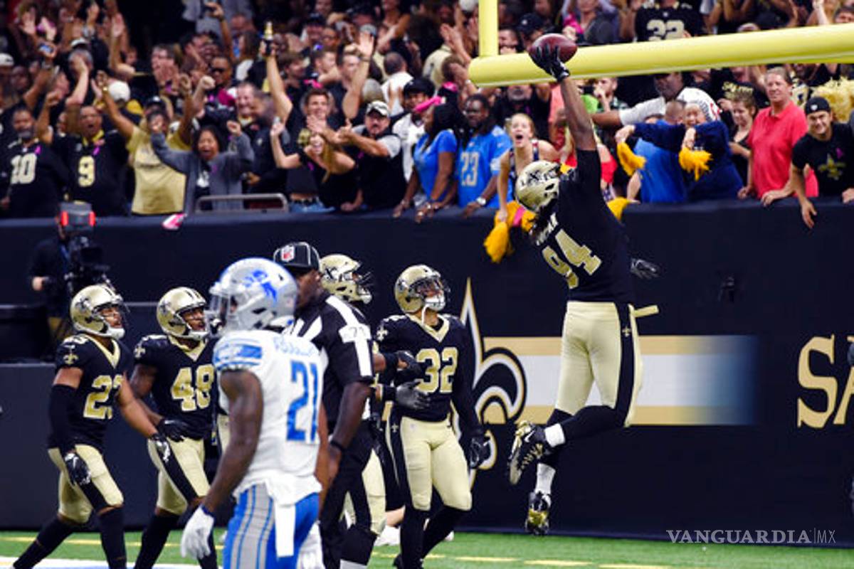 Saints doblegaron en duelo explosivo a los Lions