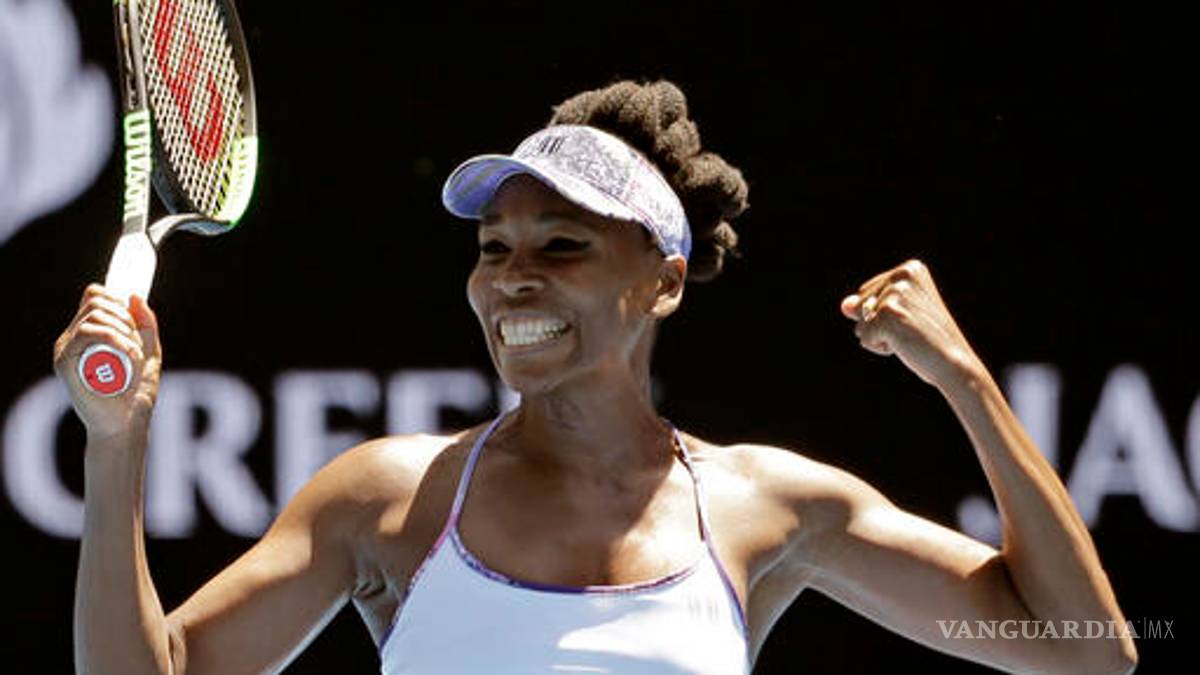 Se impone la experiencia y Venus Williams alcanza la semifinal en Australia