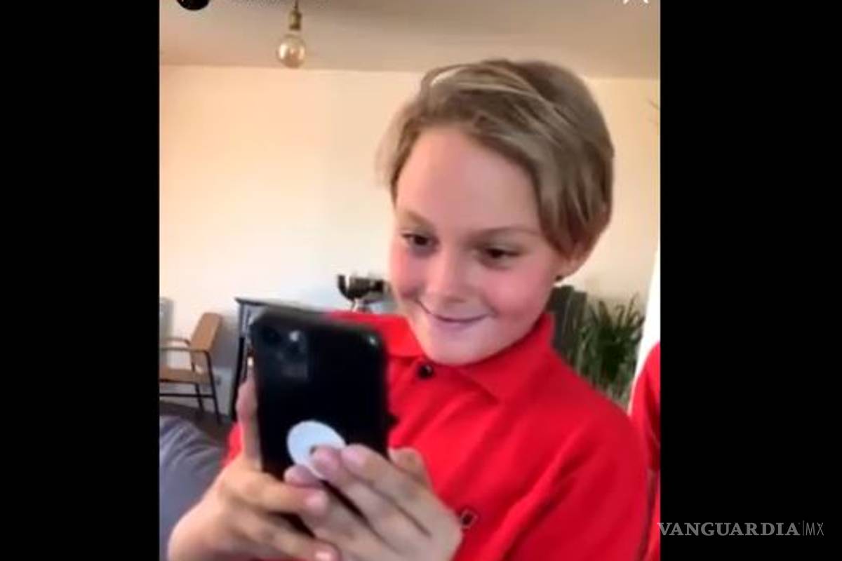 Así fue la reacción del hijo de Neymar ante el saludo de Rafael Nadal