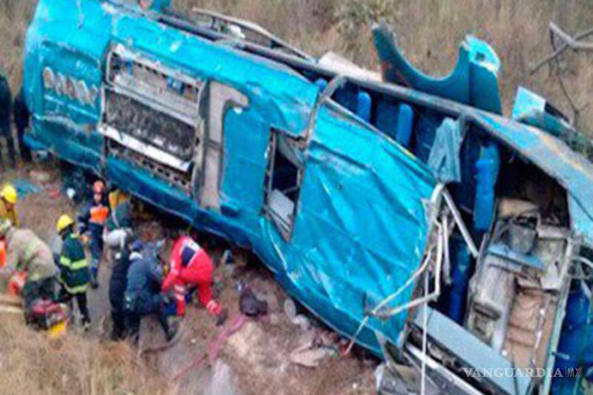 Siete muertos y 25 lesionados en Nayarit tras accidente en autobús