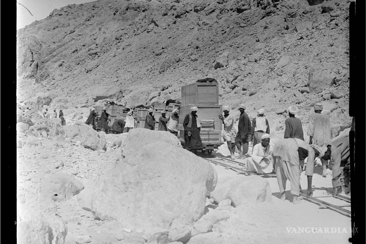 $!Hace cien años, el arqueólogo británico Howard Carter descubrió la tumba del 'faraón niño' Tutankamón.