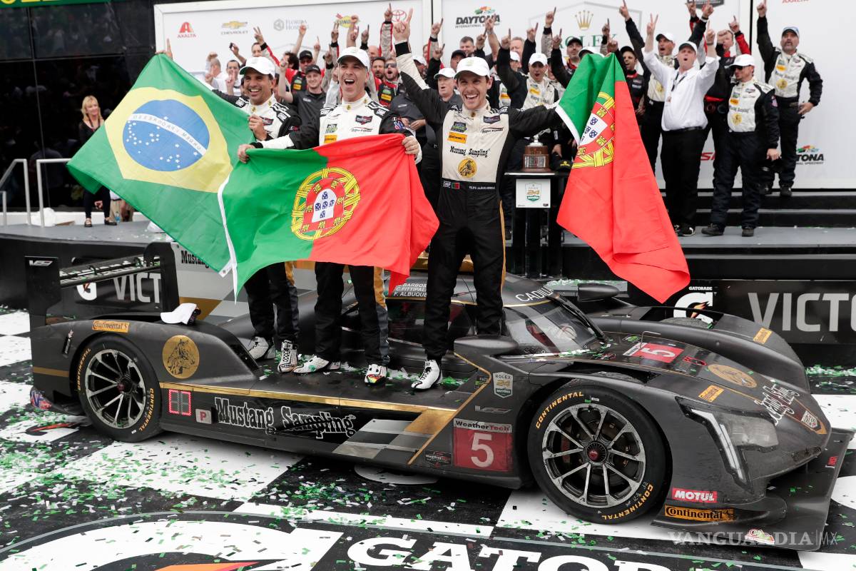 Fittipaldi, Barbosa y Albuquerque ganan 24 Horas de Daytona