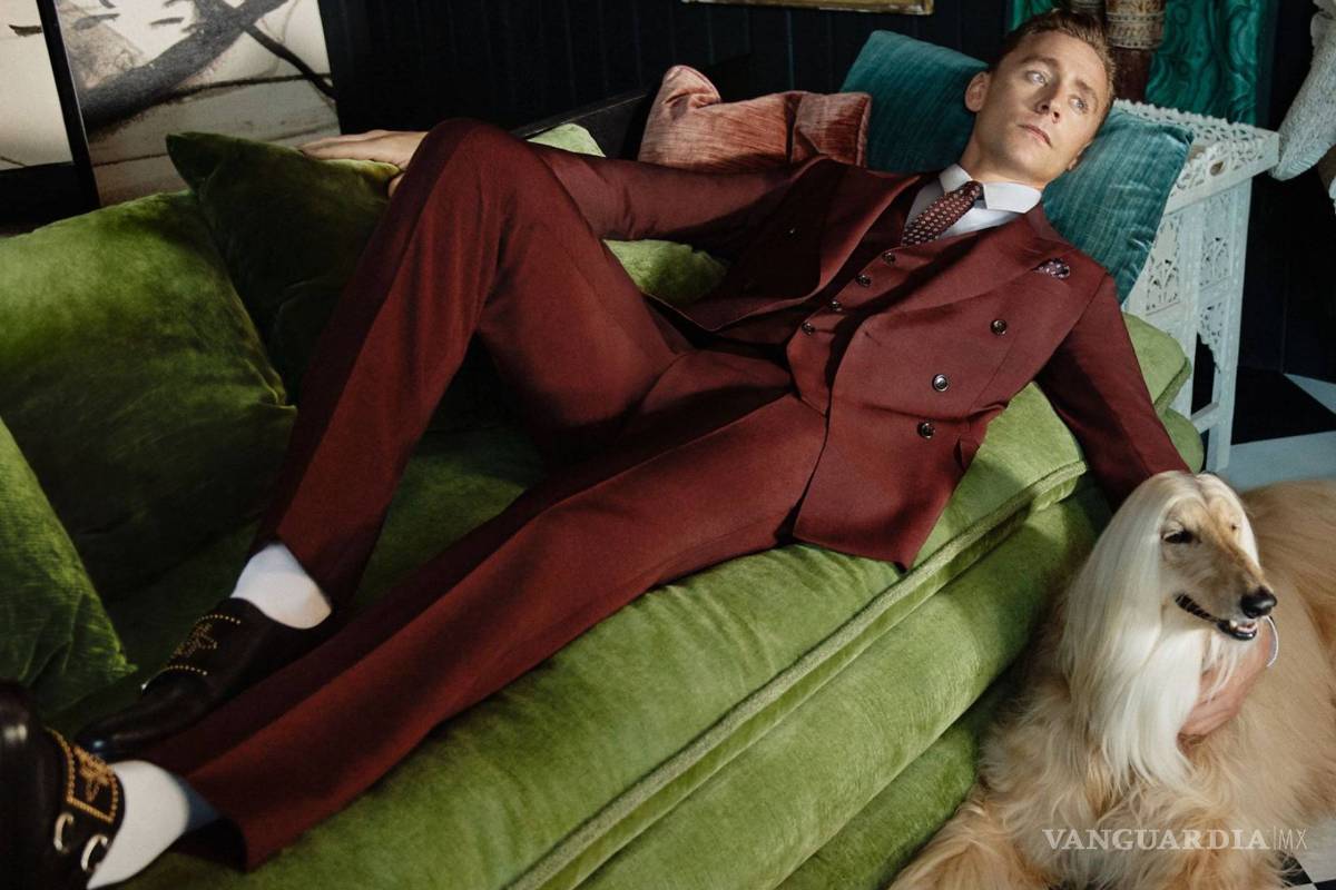 Tom Hiddleston protagoniza la nueva campaña de Gucci
