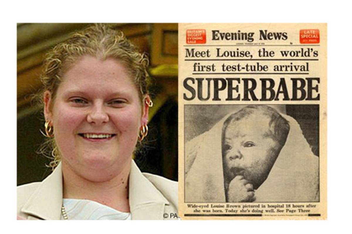 Es &quot;fantástico&quot; el premio Nobel para padre de la FIV: Louise Brown